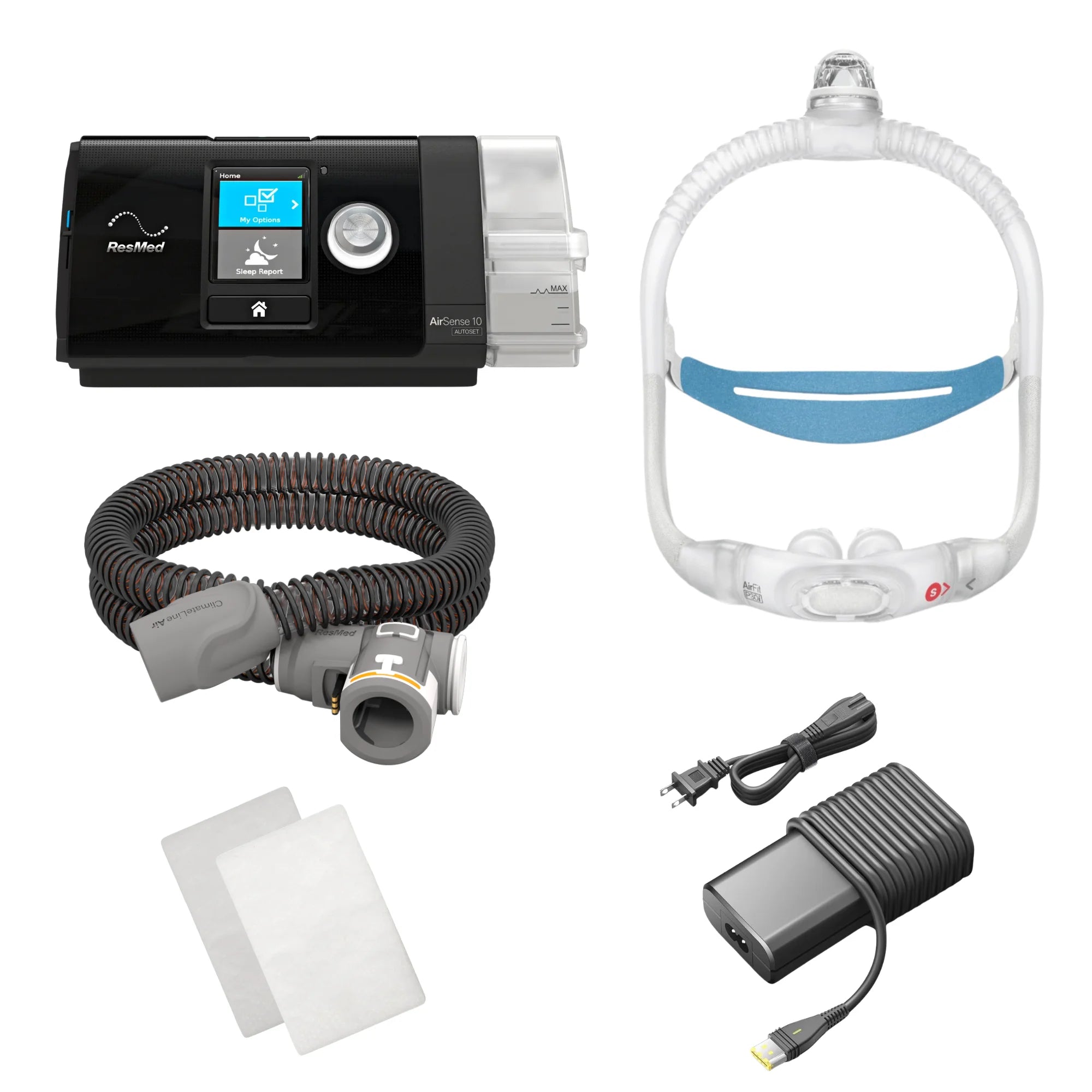AirSense 10 AutoSet Bundle with AirFit P30i Nasal Pillow Mask